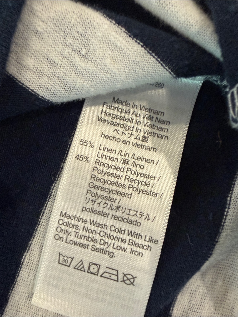 Madewell Linen Blend Tee - Picture 3 of 3